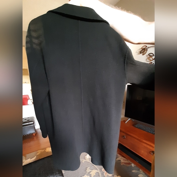 LZ.SHOP Open Wool Coat - Picture 4 of 7